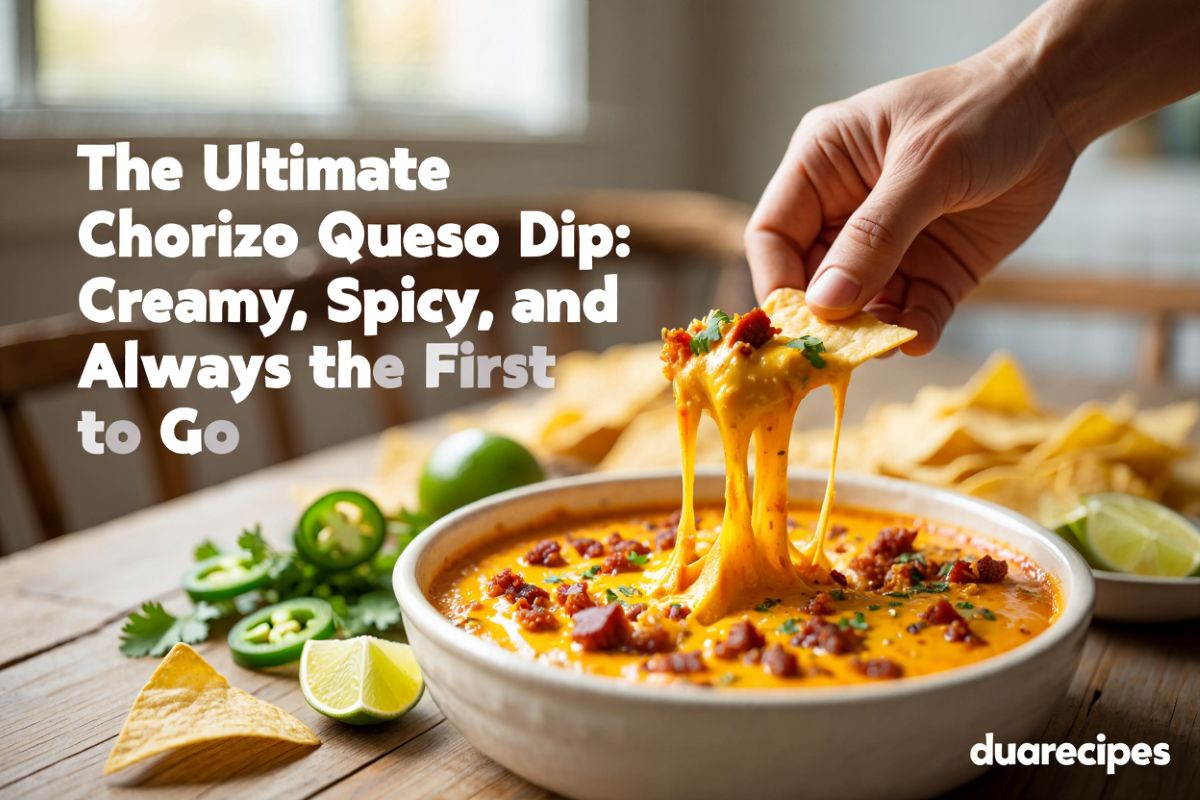 The Ultimate Chorizo Queso Dip: Creamy, Spicy, and Always the First to Go