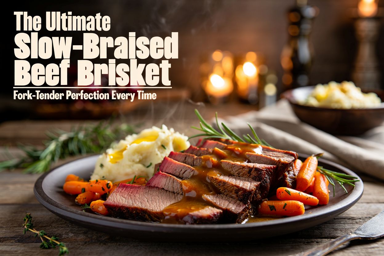 The Ultimate Slow-Braised Beef Brisket: Fork-Tender Perfection Every Time