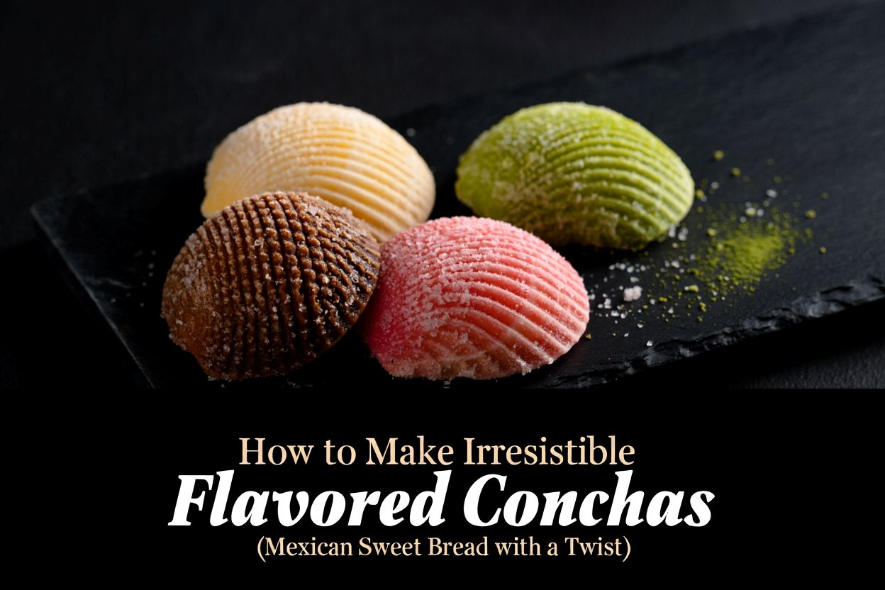How to Make Irresistible Flavored Conchas (Mexican Sweet Bread with a Twist)