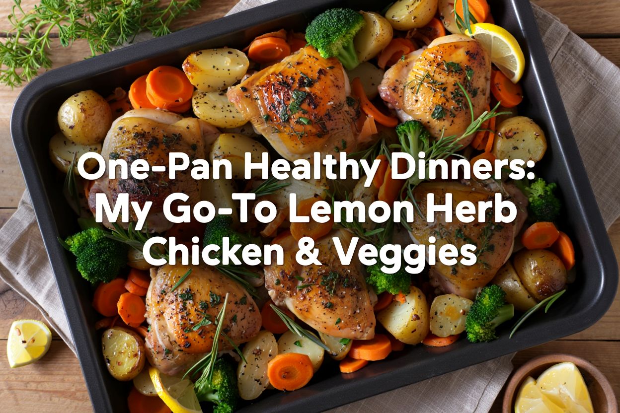 The Ultimate Guide to One-Pan Healthy Dinners: My Go-To Lemon Herb Chicken & Veggies