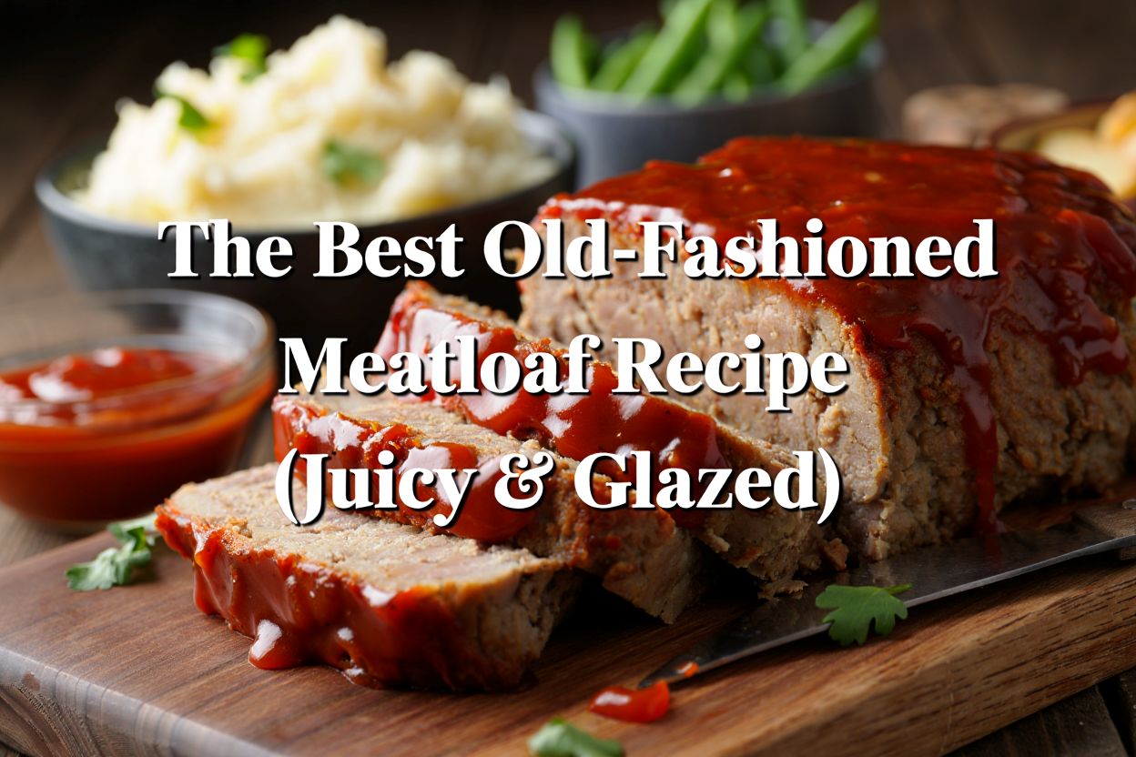 The Best Old-Fashioned Meatloaf Recipe (Juicy & Glazed)