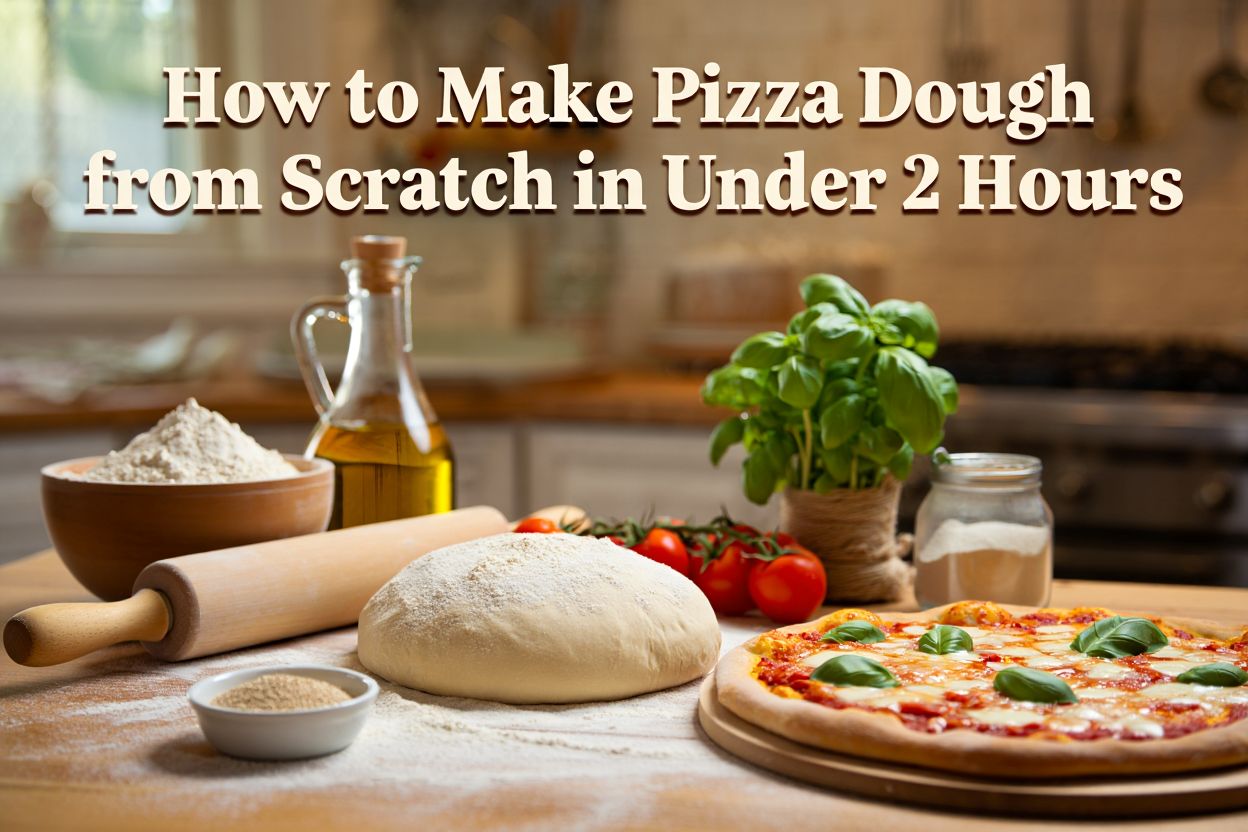 How to Make Pizza Dough from Scratch in Under 2 Hours