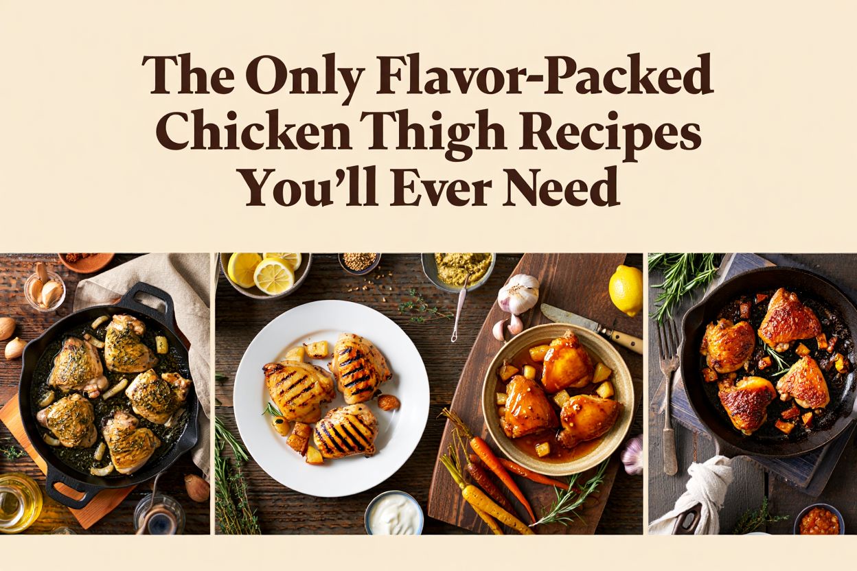 The Only Flavor-Packed Chicken Thigh Recipes You’ll Ever Need