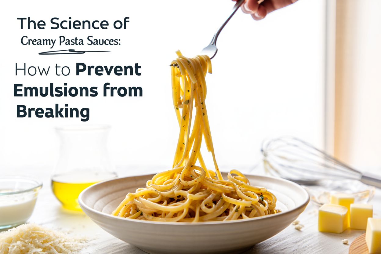 The Science of Creamy Pasta Sauces: How to Prevent Emulsions from Breaking