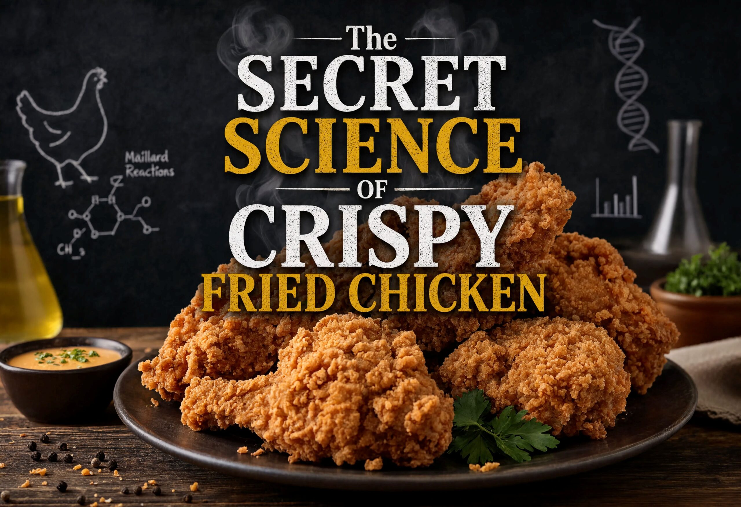 The Secret Science of Crispy Fried Chicken
