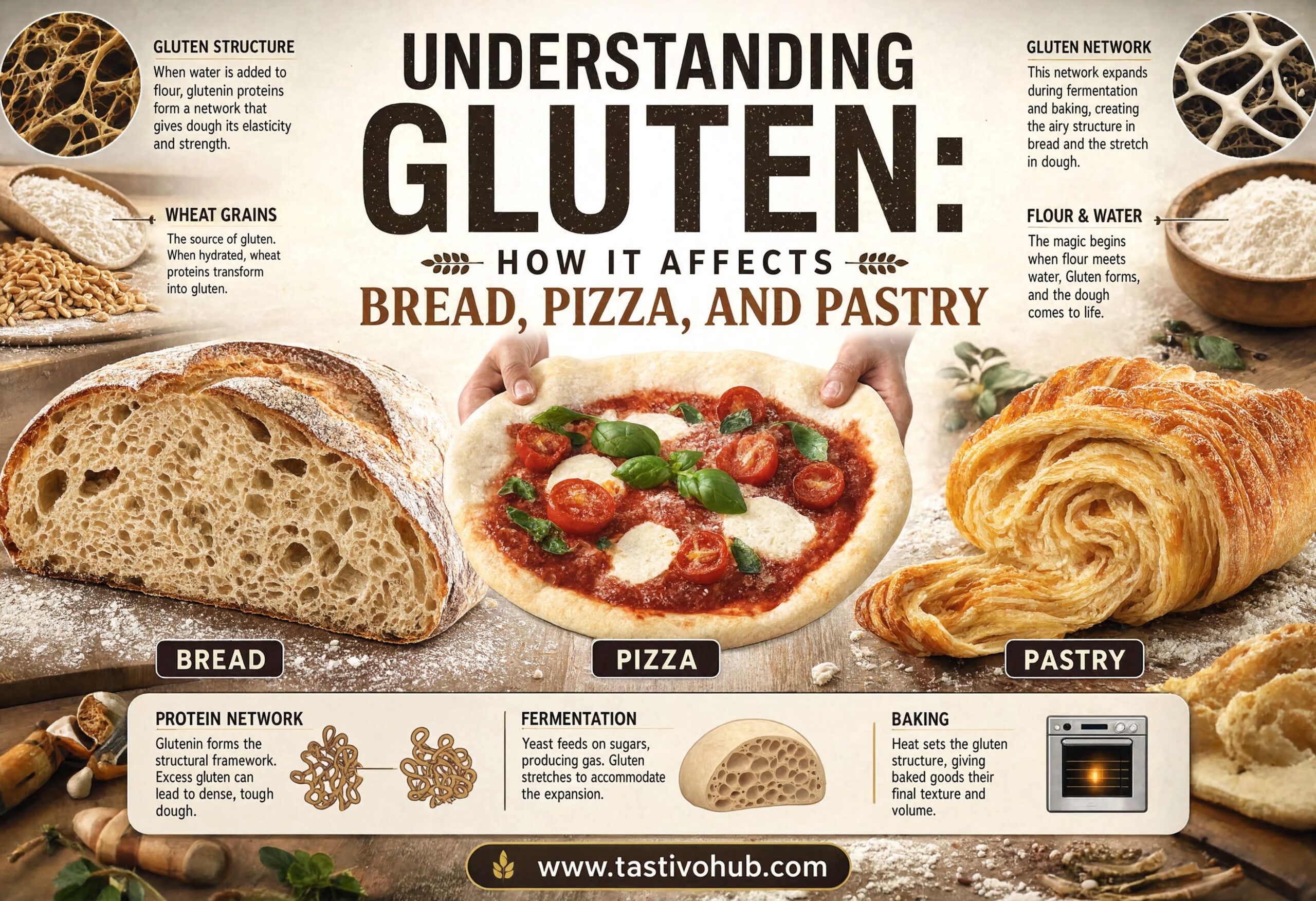Understanding Gluten: How It Affects Bread, Pizza, and Pastry