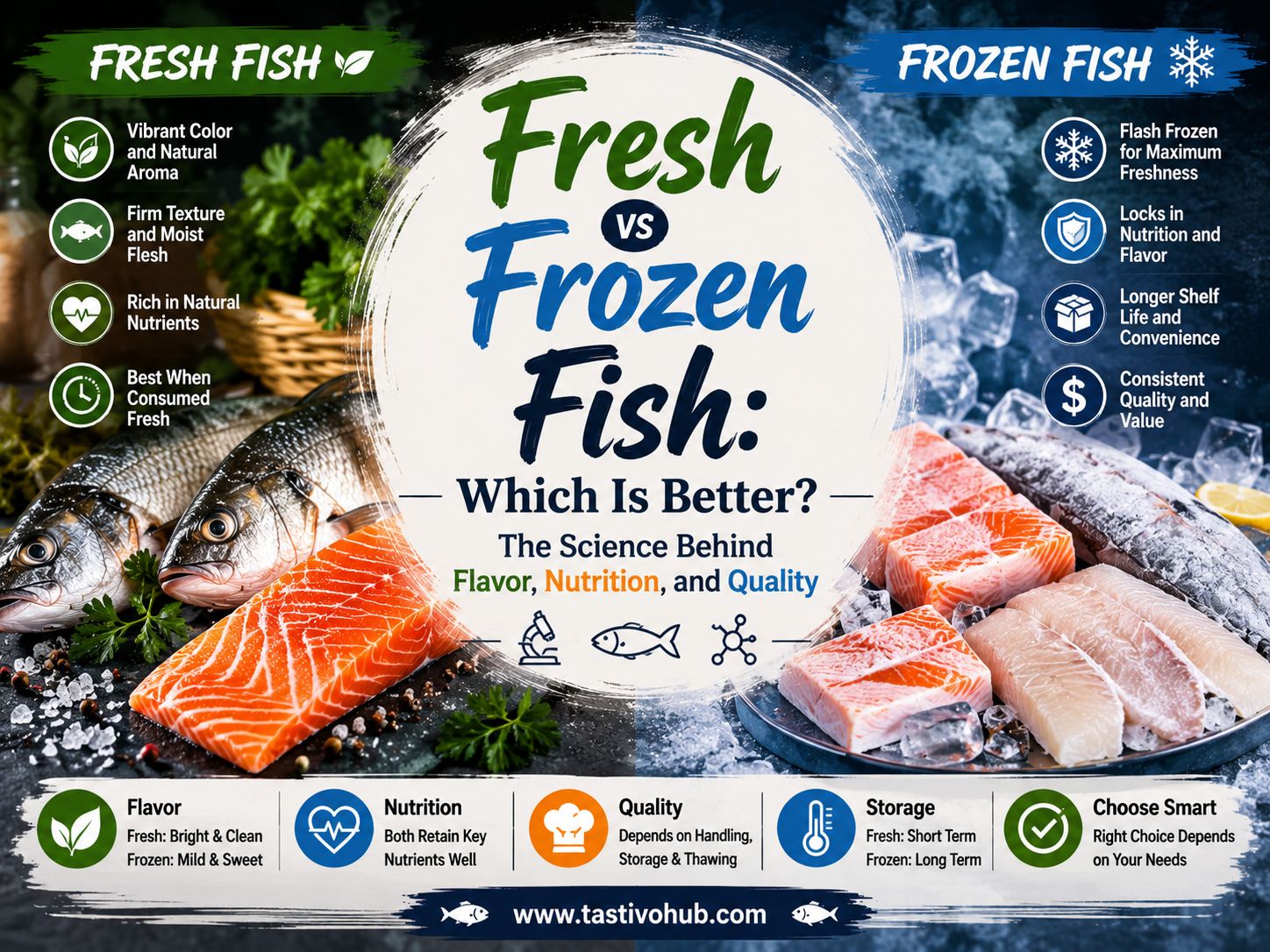 Fresh vs Frozen Fish: Which Is Better? The Science Behind Flavor, Nutrition, and Quality