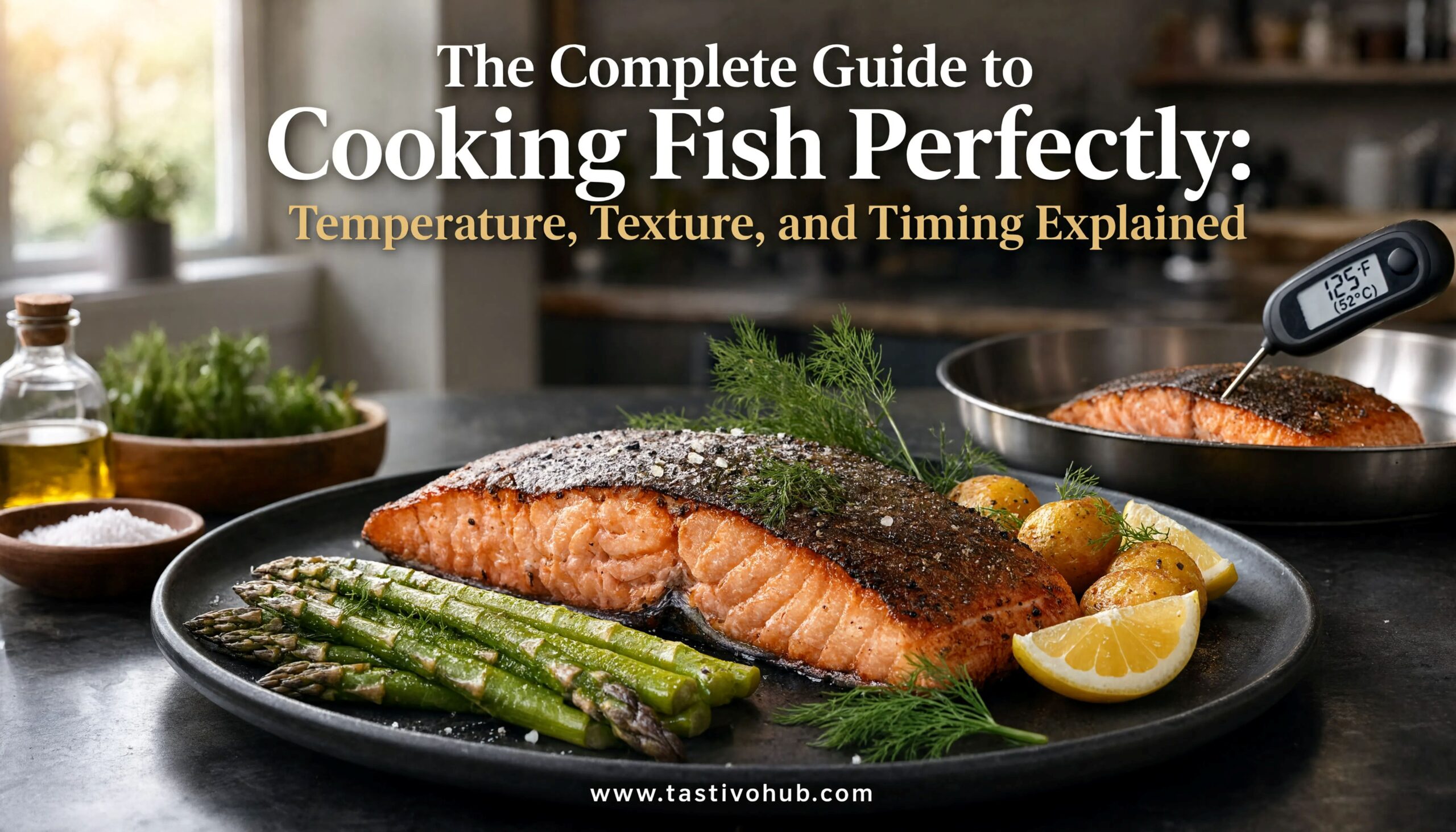 The Complete Guide to Cooking Fish Perfectly: Temperature, Texture, and Timing Explained