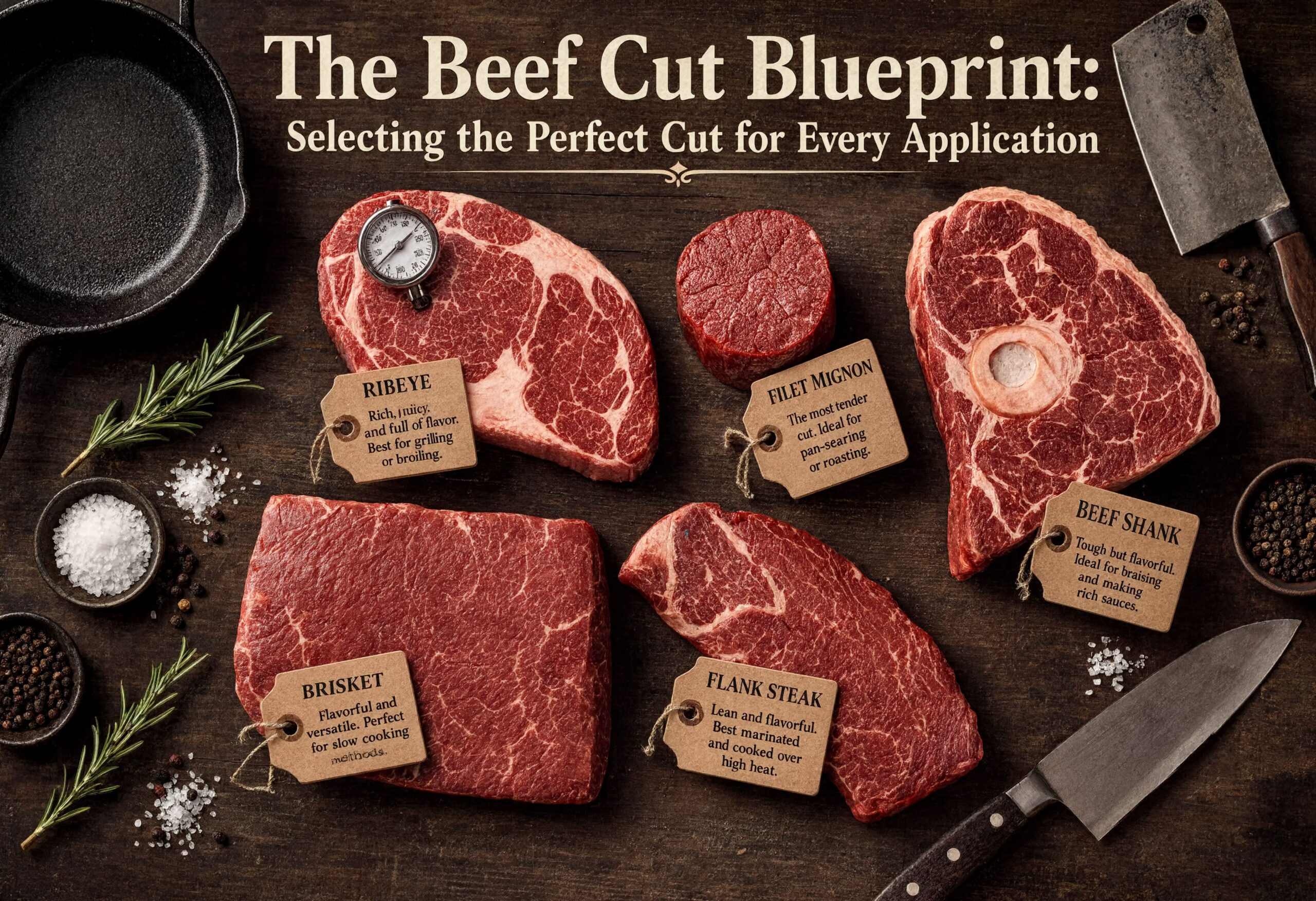 The Beef Cut Blueprint: Selecting the Perfect Cut for Every Application